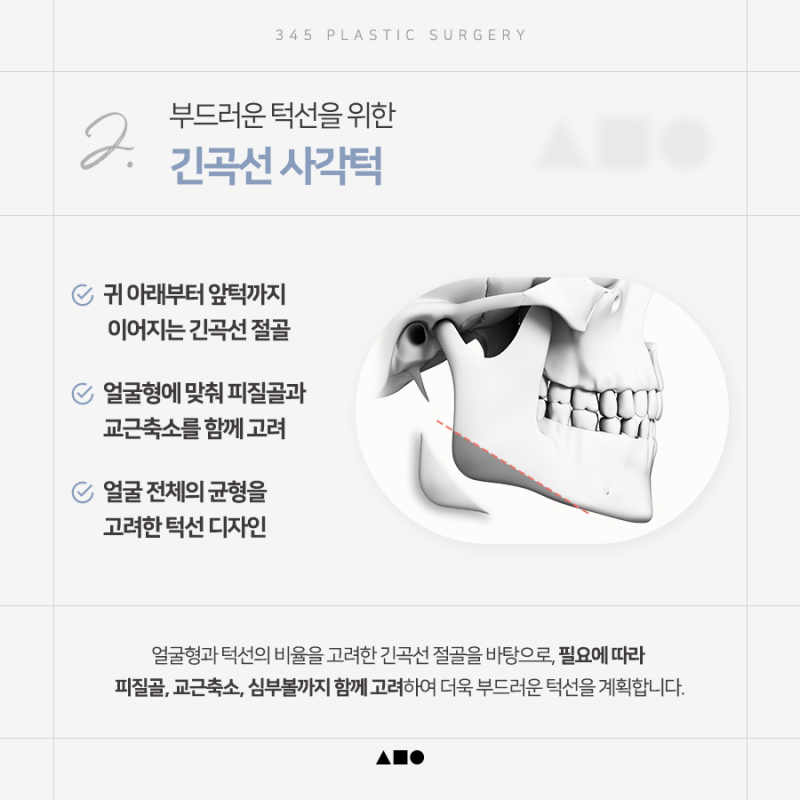 광대, 사각턱, 턱끝까지 함께 고려해야 하는 이유? 삼사오 윤곽 3종 사진 5