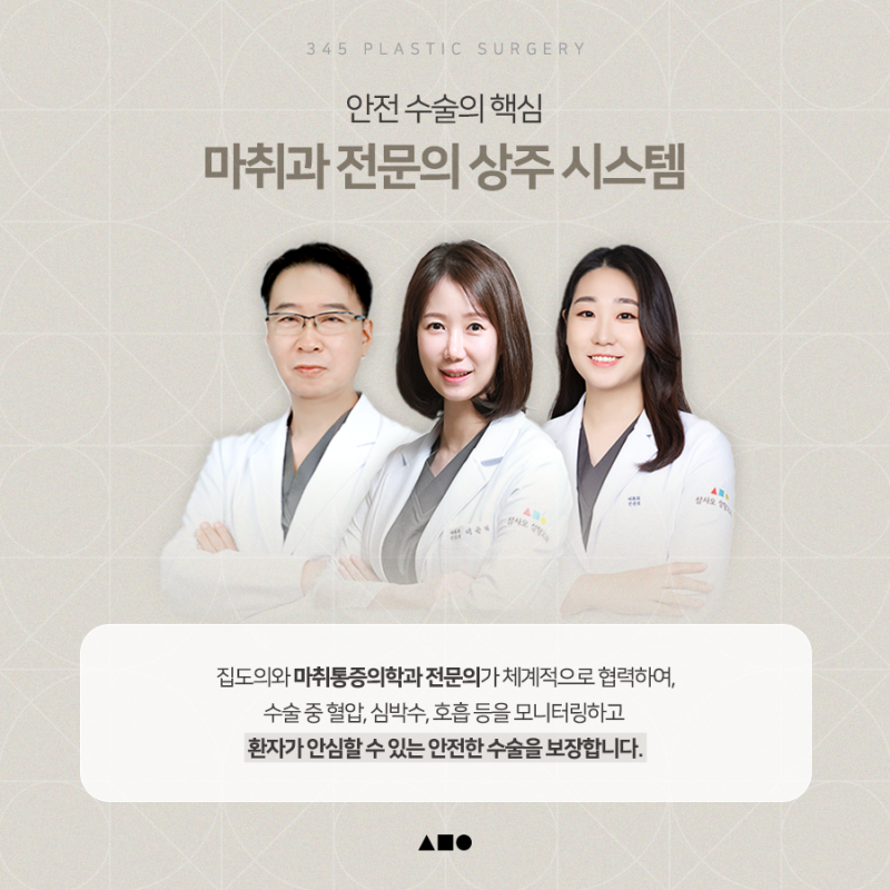 안전한 성형수술을 위해, 삼사오성형외과가 지키는 과정 사진 5