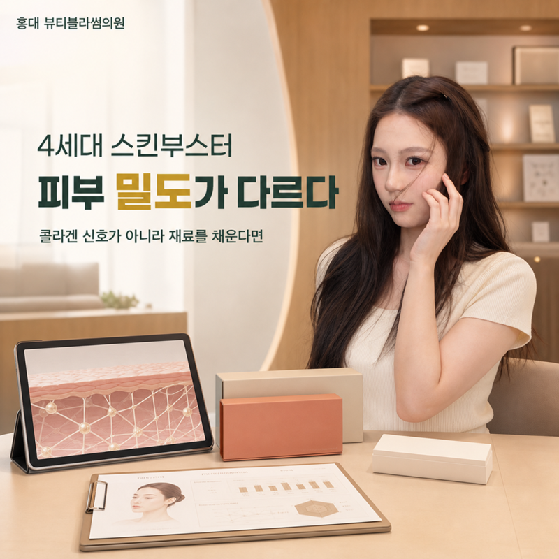 리투오 리쥬란 쥬베룩 차이, 4세대 스킨부스터가 진짜 내 피부 밀도를 바꿔줄까? (ECM 원리 정리)