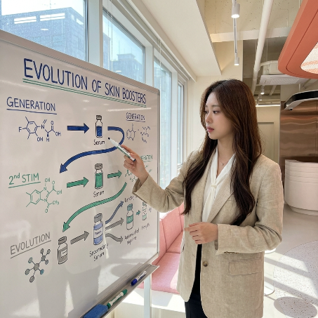 리투오 리쥬란 쥬베룩 차이, 4세대 스킨부스터가 진짜 내 피부 밀도를 바꿔줄까? (ECM 원리 정리) 사진 4