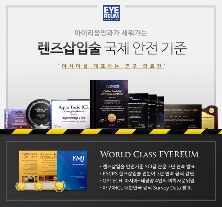 렌즈삽입술, 안전성을 위한 전제조건