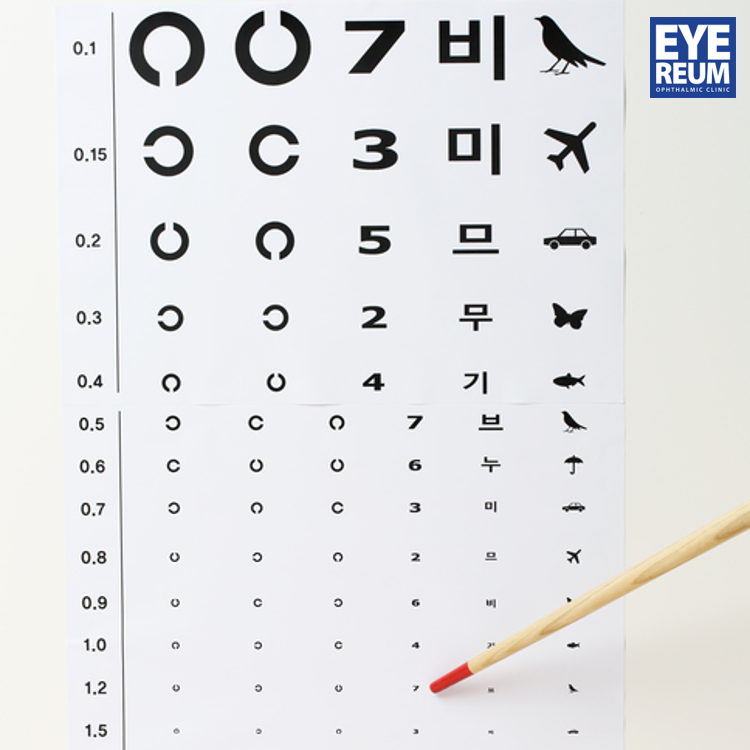 눈이 ㅇㅇ하면, 시력저하를 느낄 수 있다?