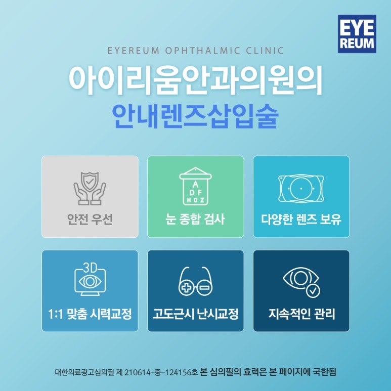 렌즈삽입술 음주 언제쯤 될까? 알려드릴게요