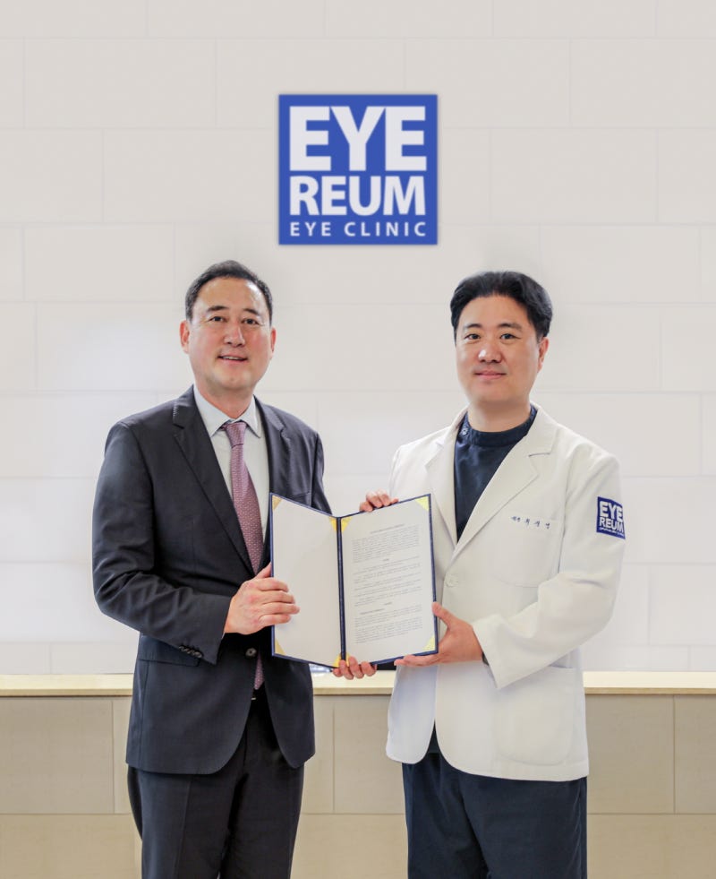 아이리움안과&STAAR SURGICAL(EVO ICL의 제조사) 전략적 제휴협약
