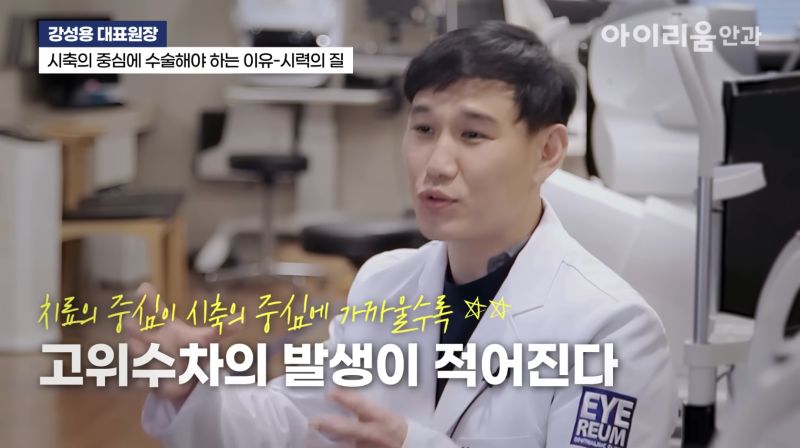 스마일라식, 같은 1.0 시력인데 만족도는 왜 다를까? 고위수차와 '시력의 질'이 중요한 이유