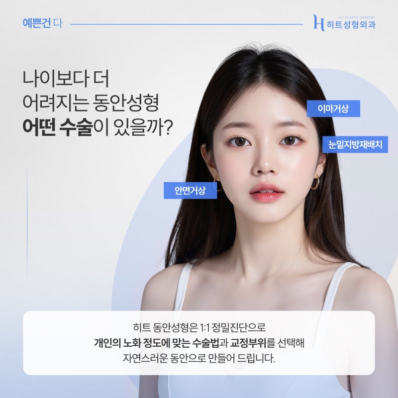 [히트성형외과] 히트만의 대표적인 동안 성형은?