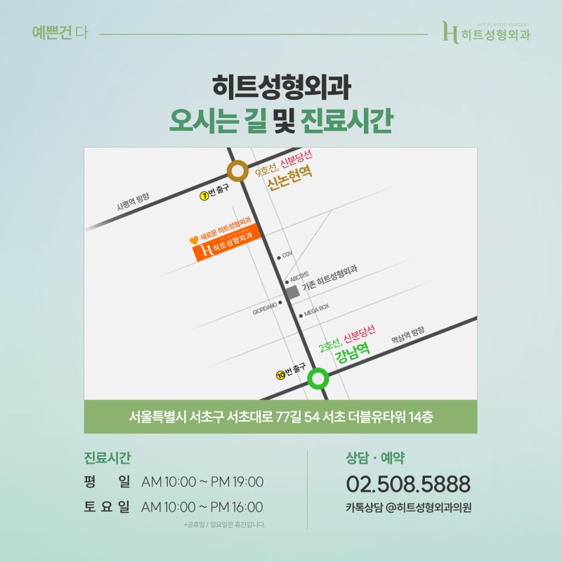 [히트성형외과] 코끝 모양으로 얼굴의 분위기가 결정된다? 사진 7