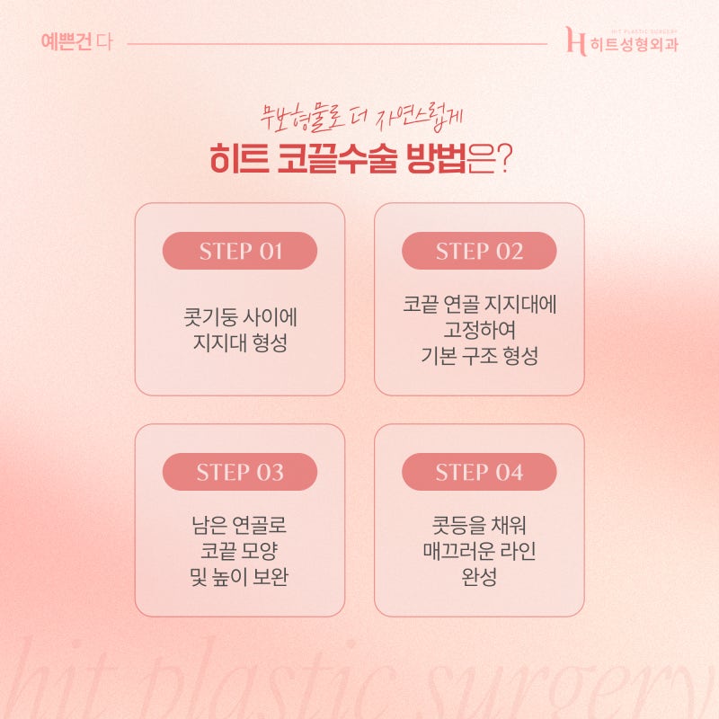 [히트성형외과] 코끝수술이 복코에 효과적인 이유는? 사진 4
