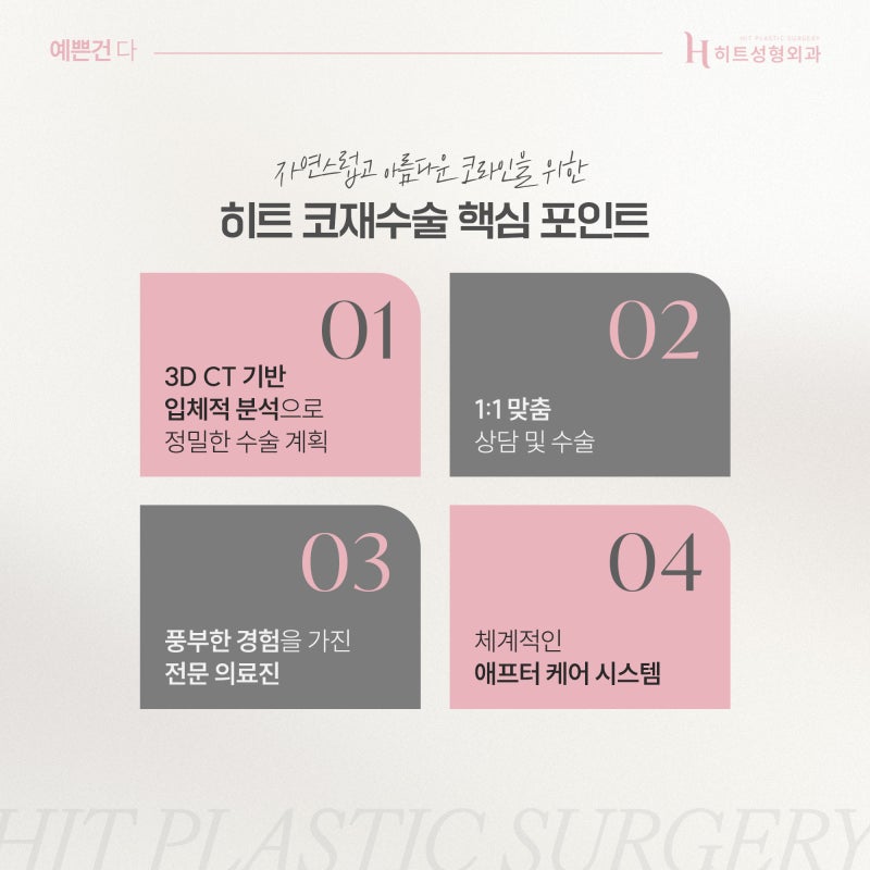 [히트성형외과] 코 재수술, 실패 없는 결과를 위한 전략! 사진 4