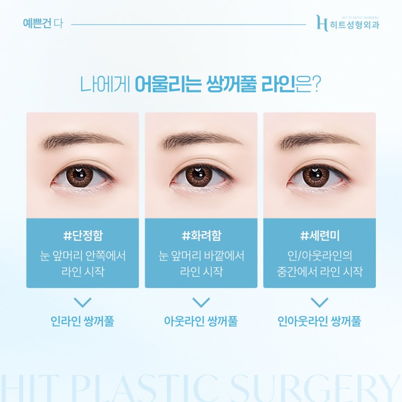 [히트성형외과] 자연스러움이 대세! 요즘 쌍꺼풀 라인의 모든 것