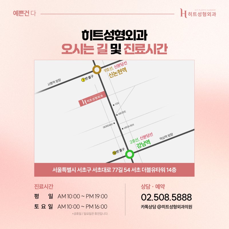 [히트성형외과] 코성형! 유형에 따라 달라지는 디자인? 사진 7