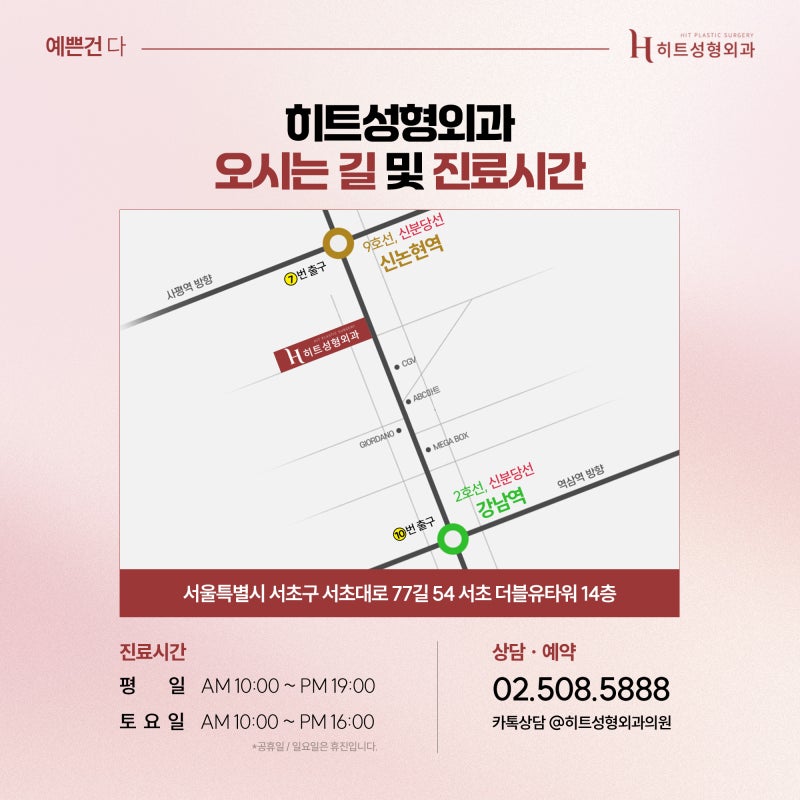[히트성형외과] 코끝성형, 자연스러운 코라인의 중요성 사진 7