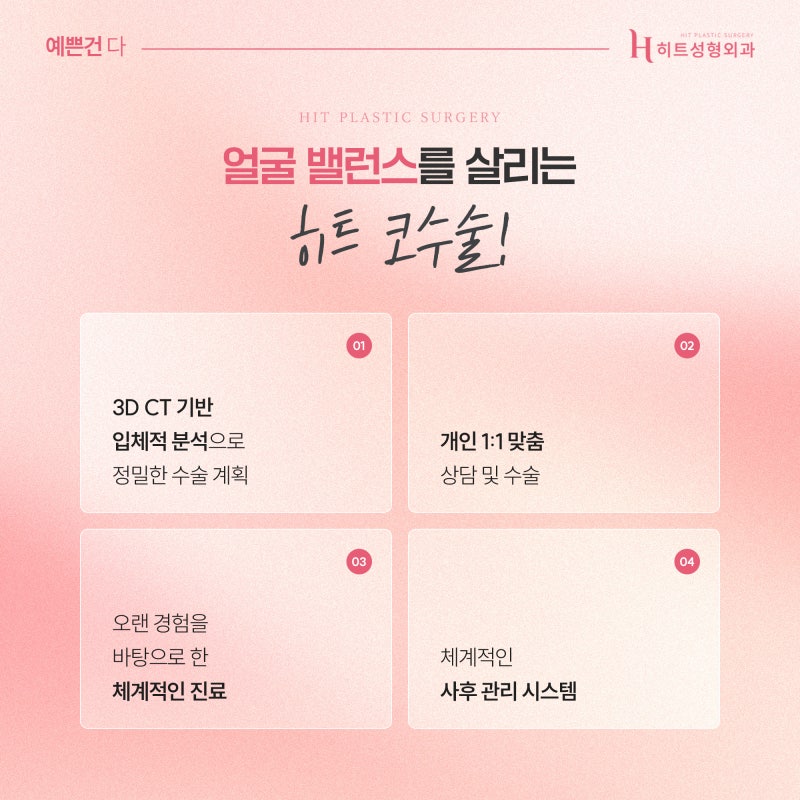 [히트성형외과] 코성형 후 붓기, 언제 자연스러워질까요? 사진 4