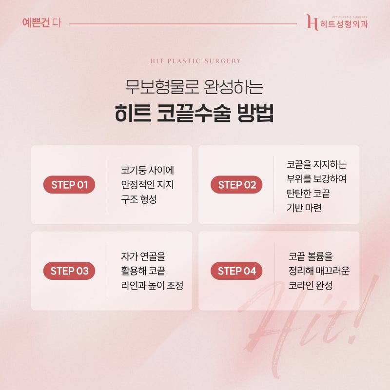 [히트성형외과] 코끝이 뭉툭해 보이는 이유와 개선 방법 사진 4