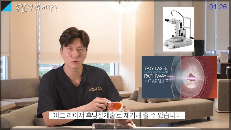 3분안과⏰ 후발성 백내장과 야그 레이저✨ [진짜 안과] [성모 진안과]