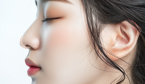Dengan garis khusus yang alami tanpa ujung hidung yang kendur
