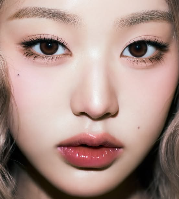 Analisis Kelopak Mata Ganda Semi-Outliner Jang Won-young