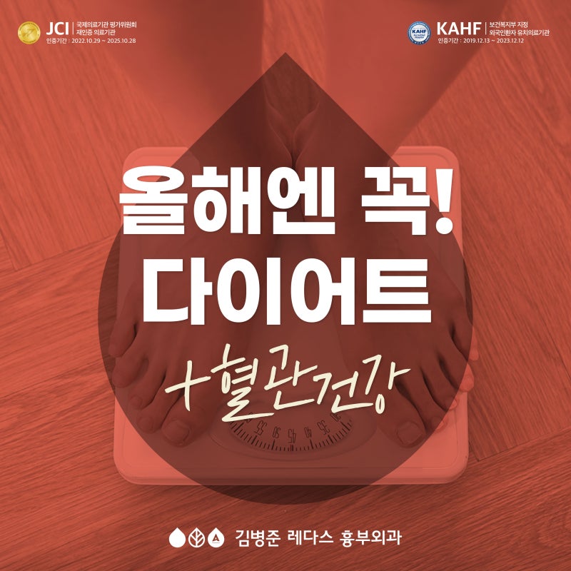 2023년 올해엔 꼭! 다이어트 (혈관 건강)