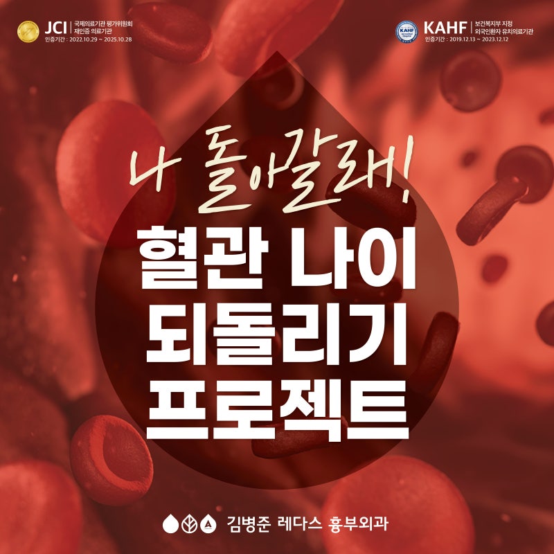 혈관 나이 되돌리기