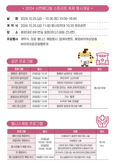 서면 축제 서면메디컬스트리트 SmS 김병준레다스 참가 사진 6