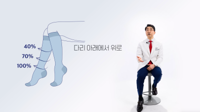 하지정맥류 당장 치료가 어렵다면, 약물? 압박스타킹? 사진 13