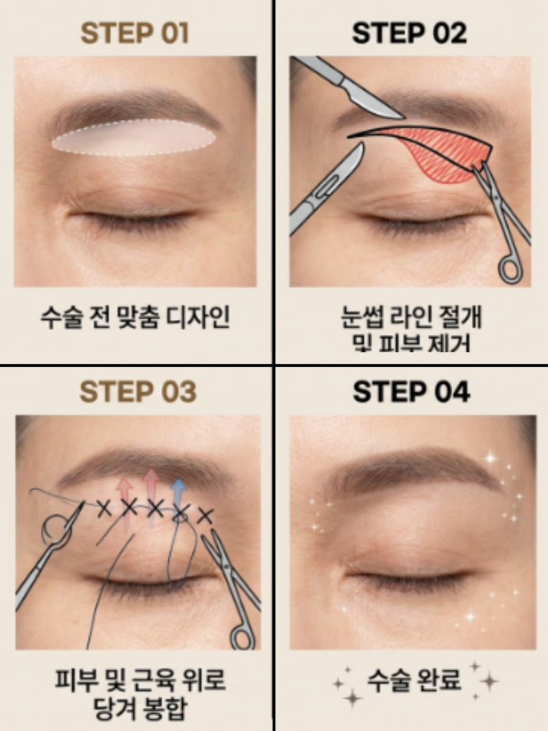 When Does a Sub-Brow Lift Look Natural? Explaining Swelling, Scars, and Eyebrow Position Changes 사진 6