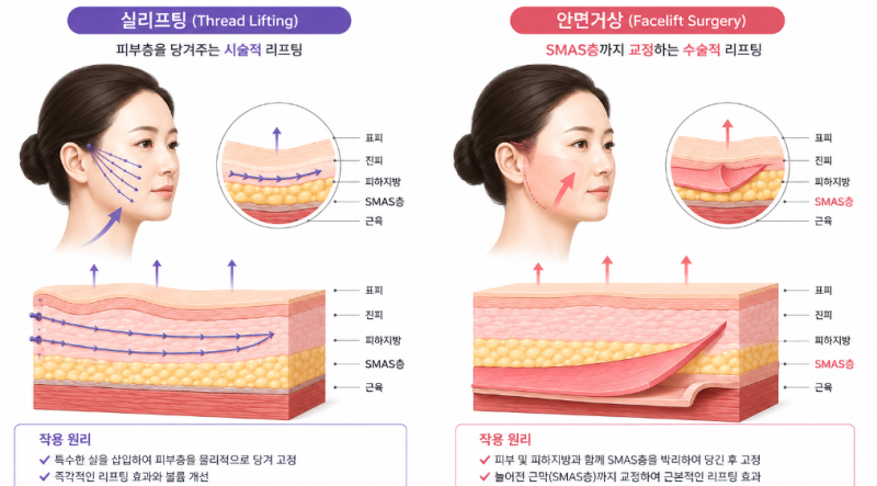 Nonhyeon Station Plastic Surgery: A Comprehensive Guide to Facelifts vs. Thread Lifts