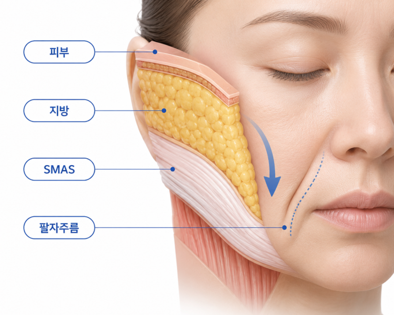 Facelift: The ‘Direction of Pull’ is Crucial for Improving Nasolabial Folds 사진 3