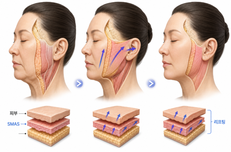 Facelift: The ‘Direction of Pull’ is Crucial for Improving Nasolabial Folds 사진 7