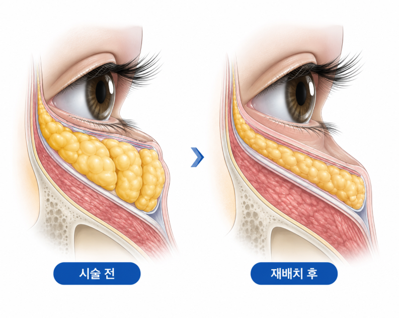 Nonhyeon Plastic Surgery: The Difference Between Lower Blepharoplasty and Under-Eye Fat Repositioning 사진 6