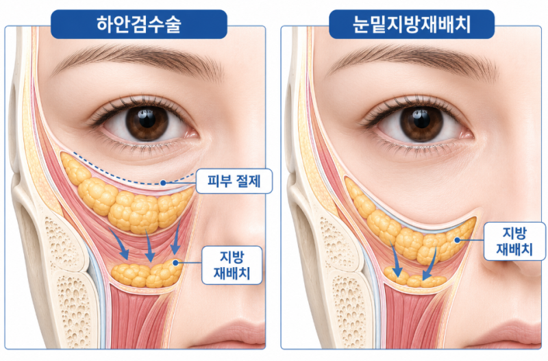 Nonhyeon Plastic Surgery: The Difference Between Lower Blepharoplasty and Under-Eye Fat Repositioning 사진 7