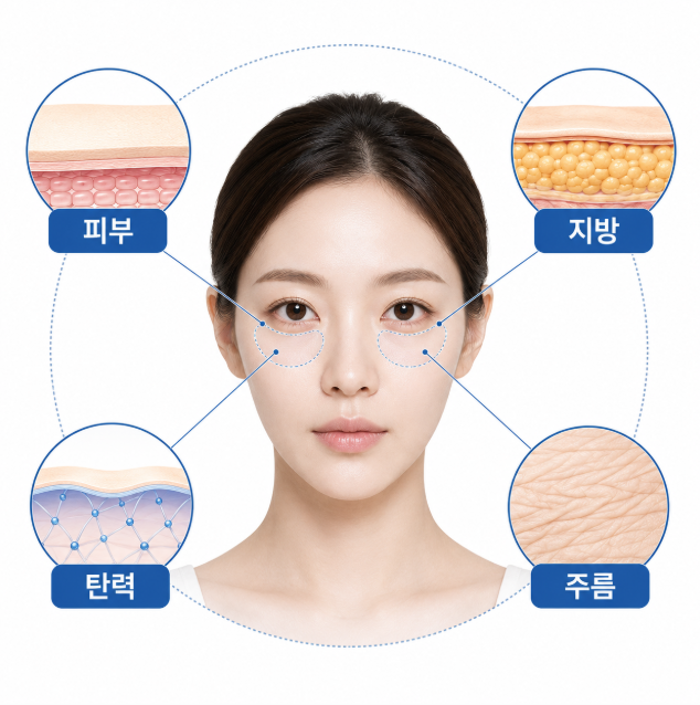 Nonhyeon Plastic Surgery: The Difference Between Lower Blepharoplasty and Under-Eye Fat Repositioning 사진 10