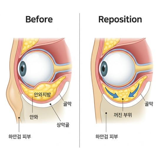 Gangnam Under-Eye Fat Repositioning Cost: Why Do Prices Vary Among Clinics? 사진 3