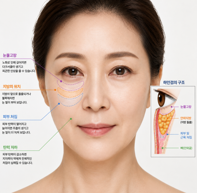Lower Blepharoplasty for Those in Their 50s: Is Removing Only Under-Eye Fat Enough? 사진 10