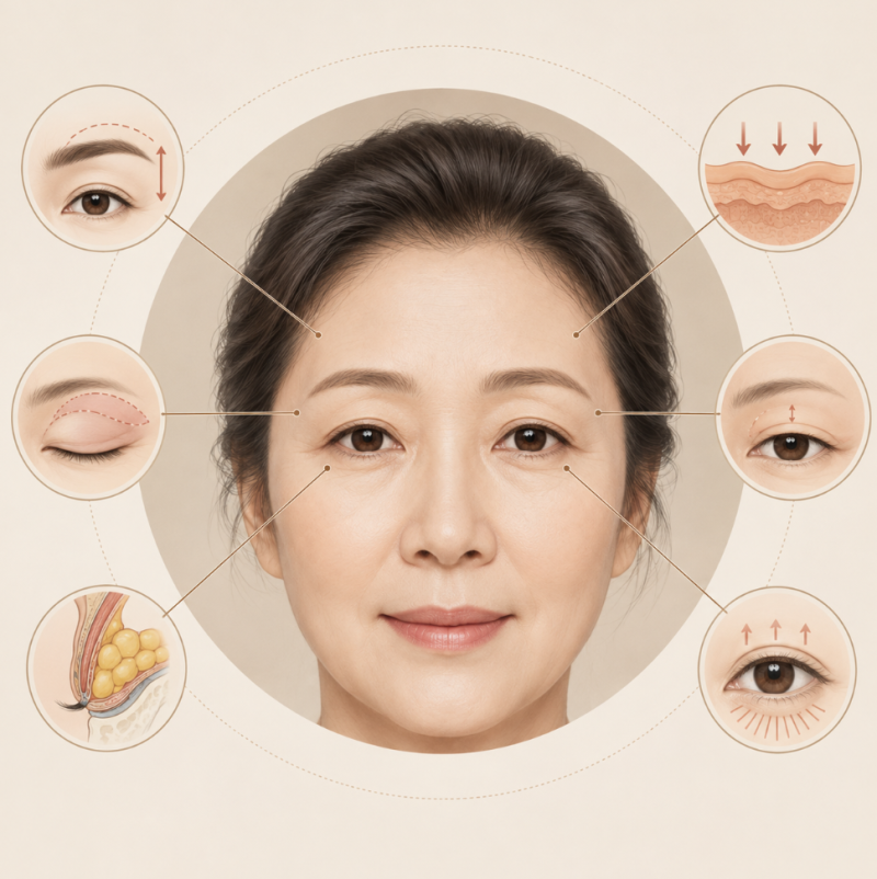Middle-Aged Upper Blepharoplasty: Where Did the Change in Eyelid Shape Begin? 사진 9