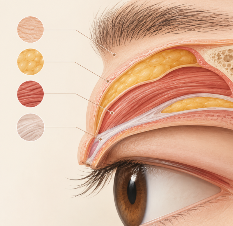 Middle-Aged Upper Blepharoplasty: Where Did the Change in Eyelid Shape Begin? 사진 6