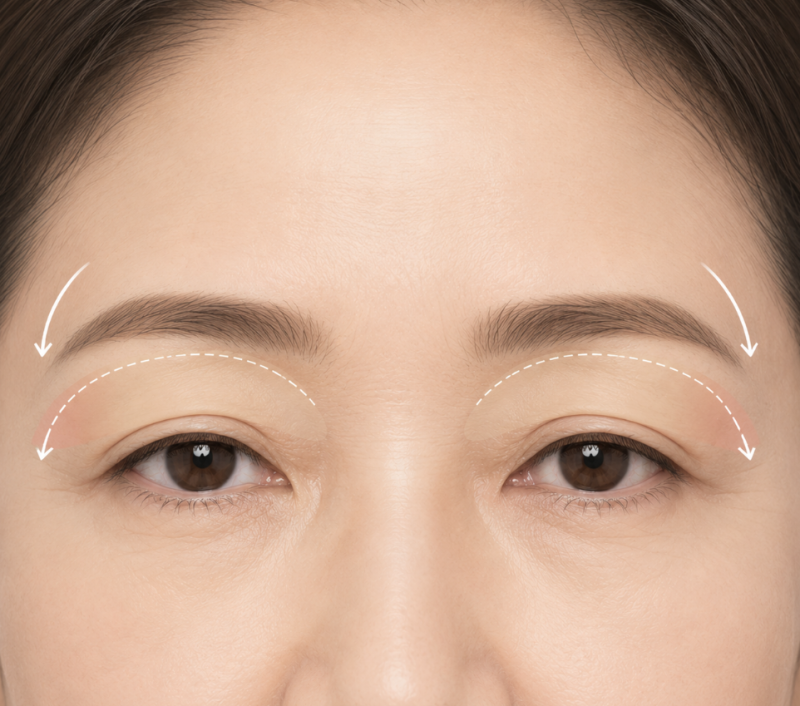 Middle-Aged Upper Blepharoplasty: Where Did the Change in Eyelid Shape Begin? 사진 7