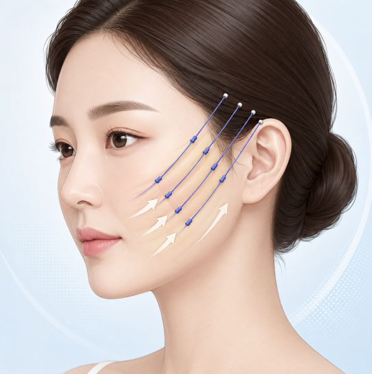 Efek Thread Lift, Seberapa Banyak Perubahan pada Pipi Kendur dan Garis Rahang yang Rusak? 사진 7