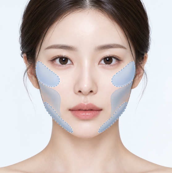 땅콩형얼굴 실리프팅, 꺼진 볼만 채우면 해결될까요? 사진 3
