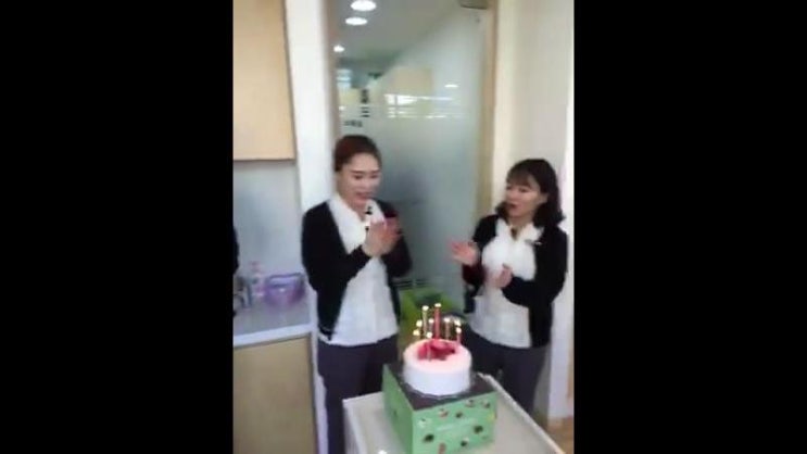 원데이치과 김은혜 팀장님 생일이었습니다 >ㅆ<