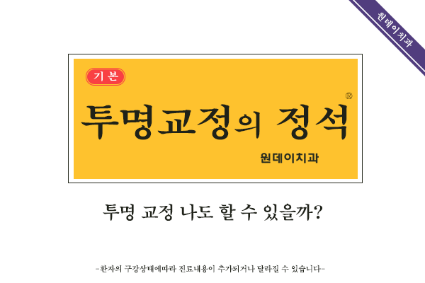 #13_투명교정의 정석(투명교정 누구나 할 수 있을거라고 생각했어..)