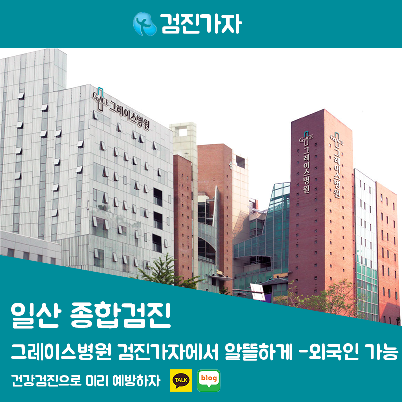 일산 그레이스병원 종합검진, 검진가자 제휴로 알뜰하게 받는 법 (외국인 가능)