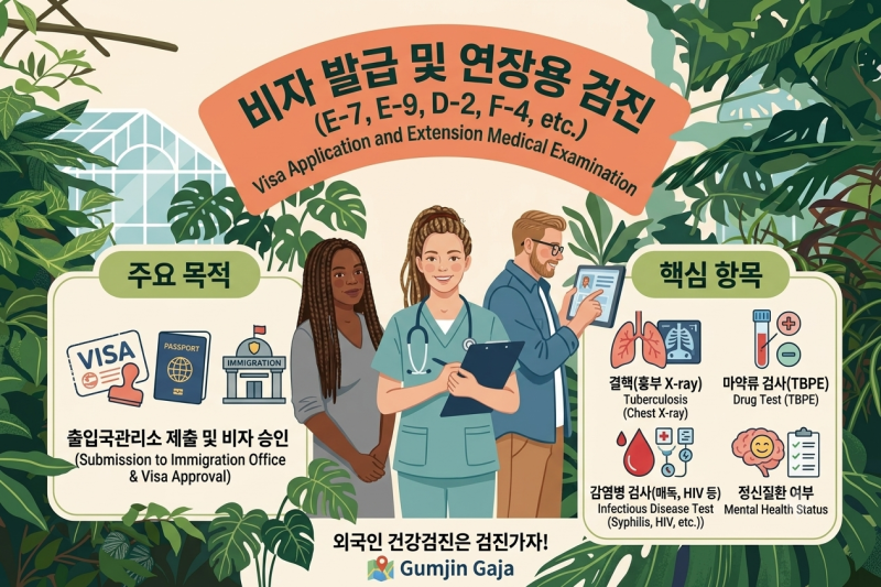 Khám Sức Khỏe Cho Người Nước Ngoài Ở Đâu? Bí Quyết Đặt Lịch Ưu Đãi Trên Gumjin Gaja Theo Mục Đích Cư Trú