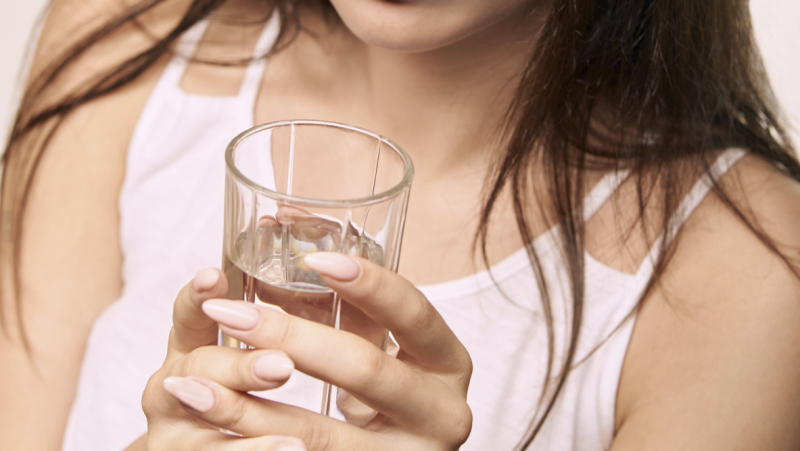 Is it okay to drink water during meals?