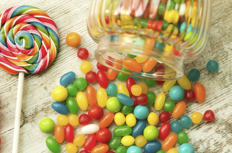What are good alternatives to candy and snacks?