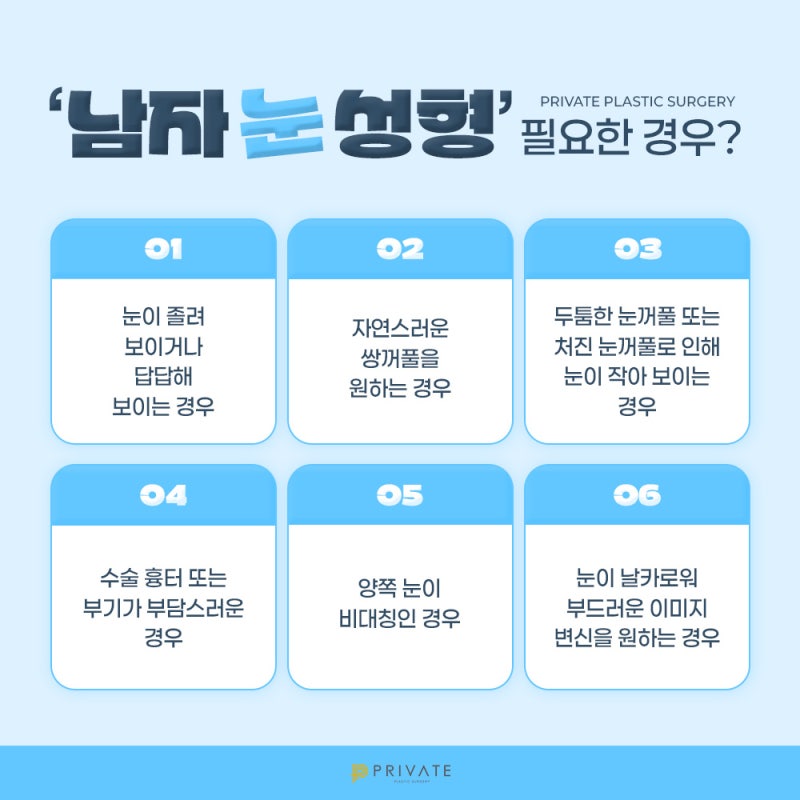 남자 눈 재수술 병원 찾고있다면? 신사역 프라이빗성형외과 사진 5