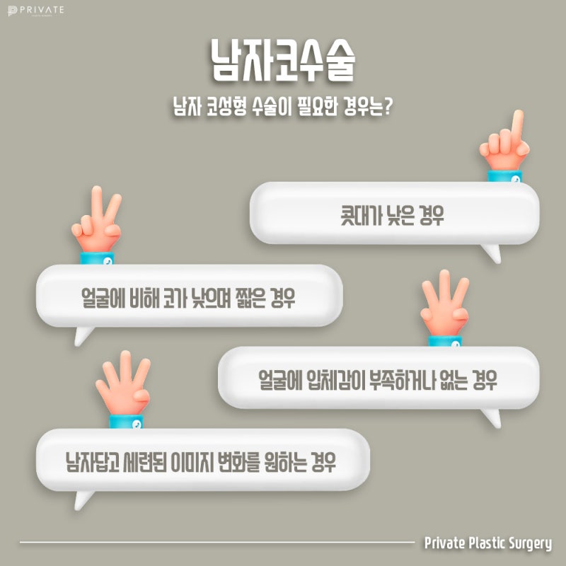 남자코성형전후 후기가 좋은 프라이빗성형외과 사진 6
