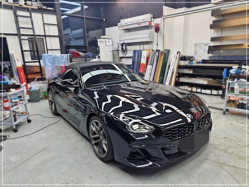 BMW Z4 M40i 탈때 왔네요