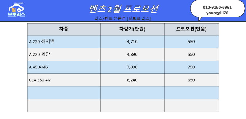 벤츠 2월 프로모션 이정도는 되야 최대죠