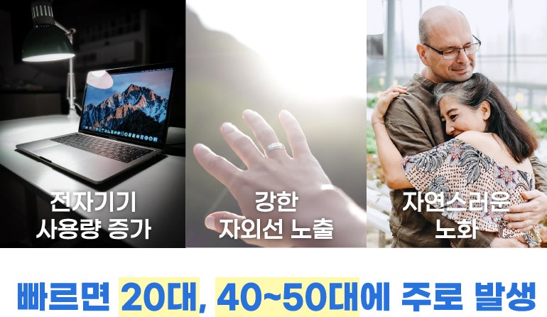 강남 스마일안과의 노안교정술, 노안원인, 노안자가진단까지!